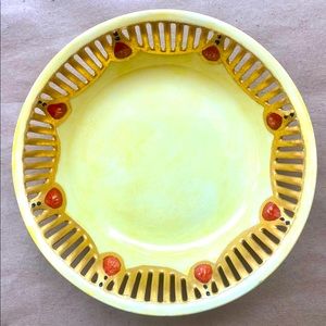 Beautiful Vintage Ceramic German Salad China Bowl